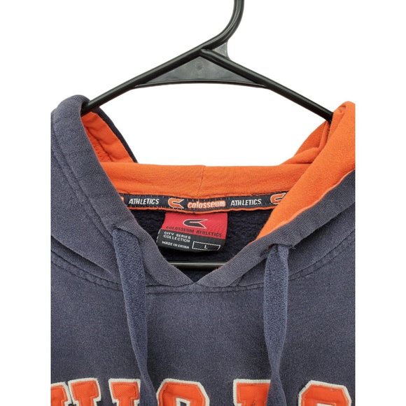 CHICAGO BEARS Sweatshirt Women's Navy COLOSSEUM AUTHENTIC Size Large - Picture 5 of 7